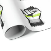Agender Protest Vuist Cadeaupapier (Rol Hoek)