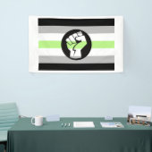 Agender Protestvlag Spandoek (Beurs)