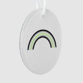 Agender Rainbow Ornament (voorkant)