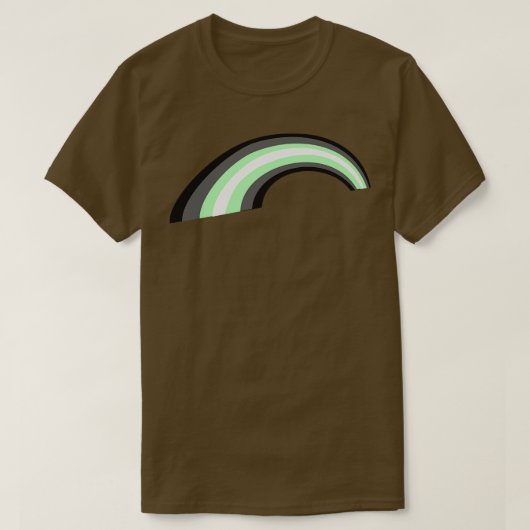 Agender Rainbow T-shirt (Design voorkant)