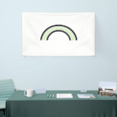 Agender Regenboog Spandoek (Beurs)