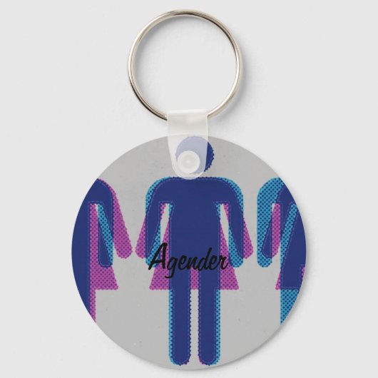 Agender Sleutelhanger (Voorkant)
