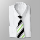 Agender Stripes Stropdas (Gebonden)