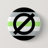 Agender Symbol Button (Voorkant)