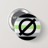 Agender Symbol Button (Voorkant /achterkant)