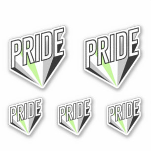Agender trots barst sticker