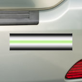 Agender trots bumpersticker (Op auto)