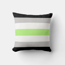 Agender Vlag 16 x 16 Worp Kussen