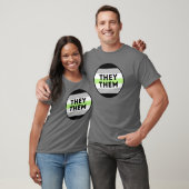Agender Zij/Hun Pride T-Shirt (Unisex)