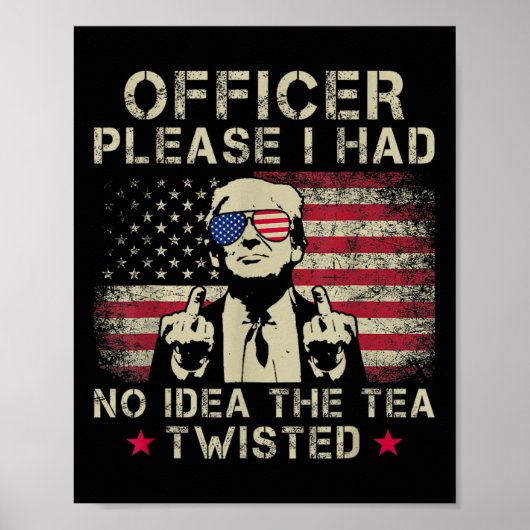 Agent alstublieft, ik had geen idee dat de thee gr poster (Voorkant)