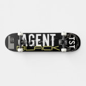 AGENT BLACK Skateboard (Horizontaal)
