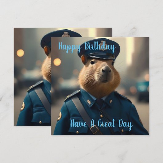 Agent Capybara: Het bewaren van de vrede, (Voorkant / Achterkant)