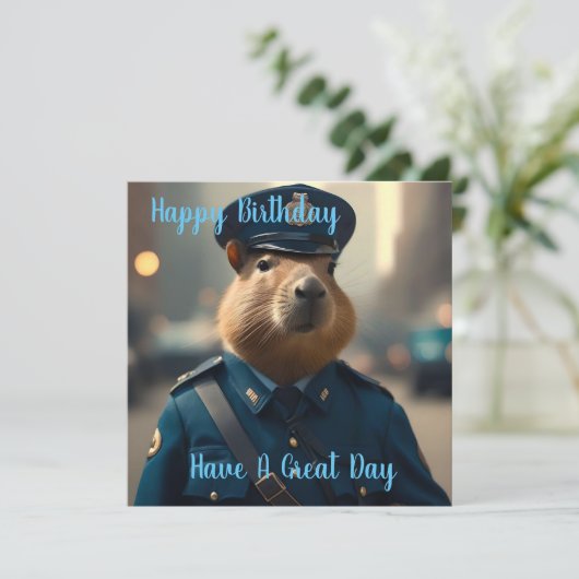 Agent Capybara: Het bewaren van de vrede, (Staand voorkant)