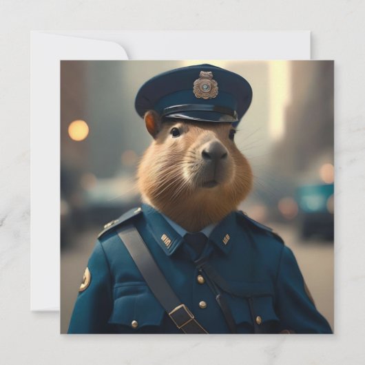 Agent Capybara: Het bewaren van de vrede, Bedankkaart (Achterkant)