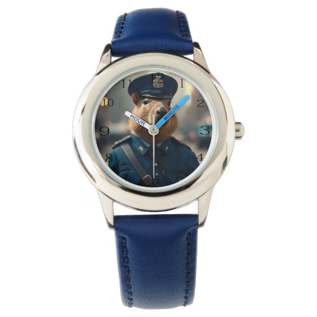 Agent Capybara: Het bewaren van de vrede, Horloge (Voorkant)