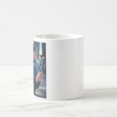 Agent eet donut koffiemok (Center)