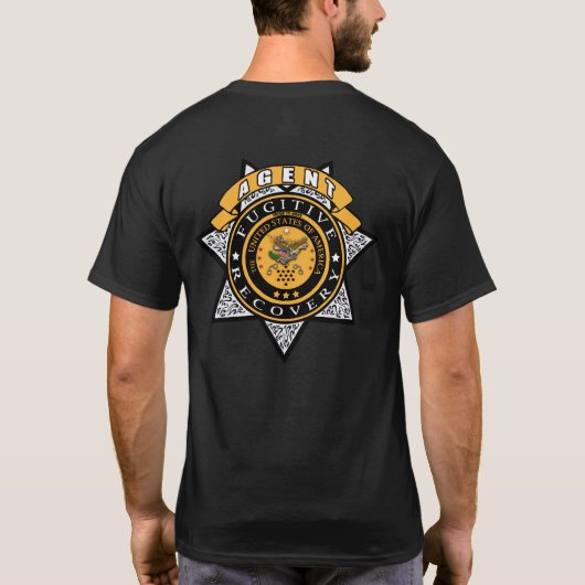 Agent Fugitive Recovery T-shirt (Achterkant)