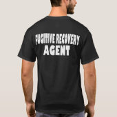 agent Fugitive Recovery T-shirt (Achterkant)