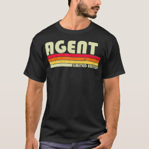 AGENT Funny Job Title Professionals Birthday Worke T-shirt