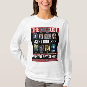 AGENT MEISJE SPIONNE T-SHIRT