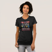 AGENT MEISJE SPIONNE T-SHIRT (Voorkant volledig)