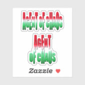 Agent of Chaos Sticker (Vel)