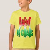 Agent of Chaos T-shirt (Voorkant)