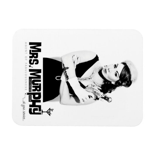 Agent of Fabulousness - magnet Magneet (Horizontaal)