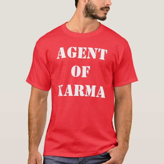 Agent of Karma T-shirt (Voorkant)