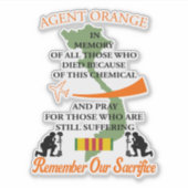 Agent Orange Sticker (Voorkant)