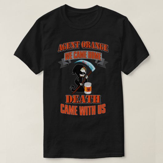 Agent Orange T-shirt (Design voorkant)