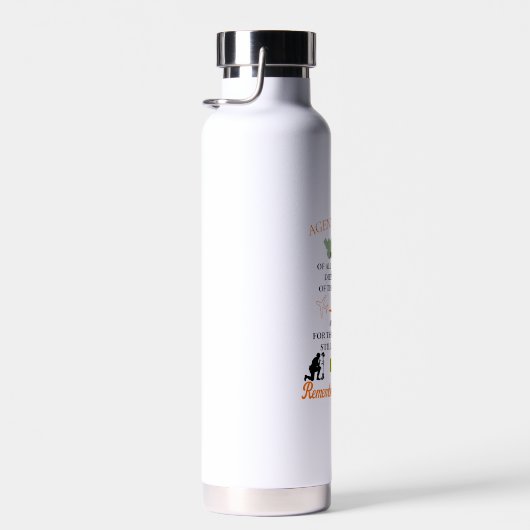 Agent Orange Waterfles (Rechts)