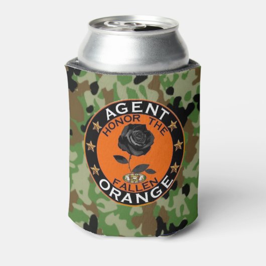 AGENT ORANJE BLIKJESKOELER (Blikje Achterkant)