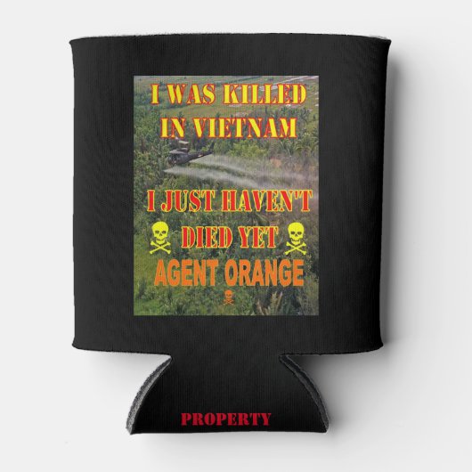 AGENT ORANJE BLIKJESKOELER (Voorkant)