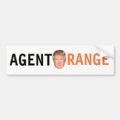 Agent Oranje Bumpersticker (Voorkant)