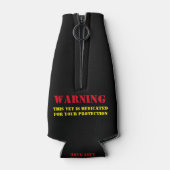 AGENT ORANJE FLESJESKOELER (Achterkant)