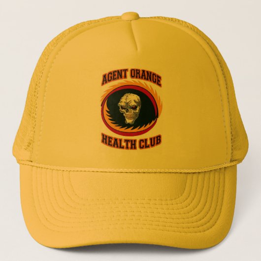 AGENT ORANJE HEALTH CLUB TRUCKER PET (Voorkant)