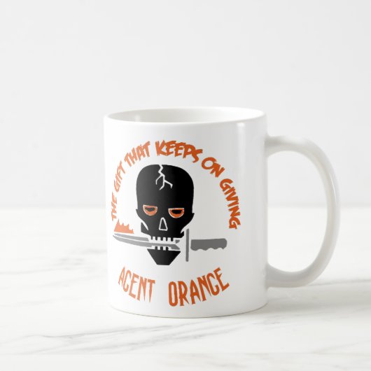 Agent Oranje het kaartenlicht Koffiemok (Rechts)