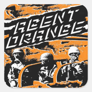 Agent Oranje "Punk Leger" Stickers Schaats Punk
