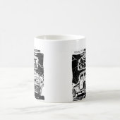 Agent Oranje "Rat Rod" Punk KoffieSchaats Mok (Center)