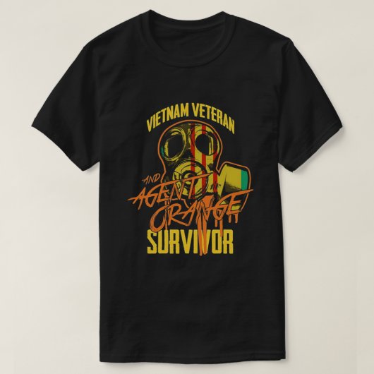 Agent Oranje Survivor T-shirt (Design voorkant)