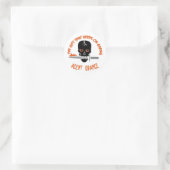 Agent Sinaasappel De Gift LIGHT Ronde Sticker (Tas)