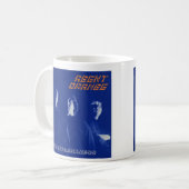 Agent Sinaasappel "Living in Darkness" koffie Mok (Voorkant links)