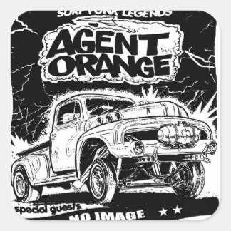 Agent Sinaasappel "Rat Rod" Stickers Schaats Punk