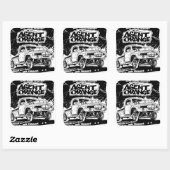 Agent Sinaasappel "Rat Rod" Stickers Schaats Punk (Vel)