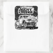 Agent Sinaasappel "Rat Rod" Stickers Schaats Punk (Tas)