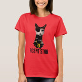 Agent Star Pop Art T-Shirt (Voorkant)