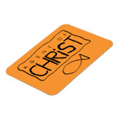 Agent van Christ Magnet Magneet (Linkerzijde)