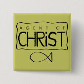 Agent van Christus Button (Voorkant)
