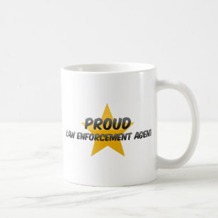 Agent voor collectieve rechtshandhaving koffiemok